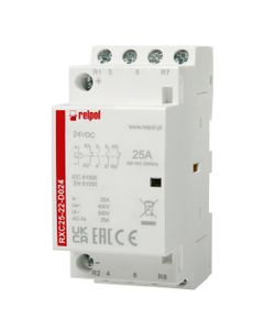 Stycznik modułowy RXC25-22-D024, 25A, 2NO+2NC, cewka24V DC, 2 moduły