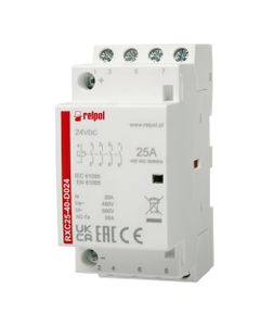 Stycznik modułowy RXC25-40-D024, 25A, 4NO, cewka24V DC, 2 moduły