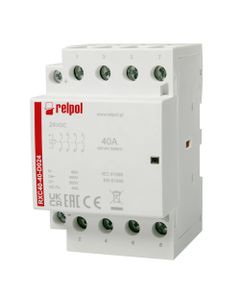 Stycznik modułowy RXC40-40-D024, 40A, 4NO, cewka24V DC, 3 moduły