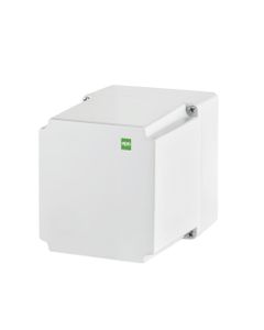Puszka INDUSTRIAL 2702-00, hermetyczna n/t, 105x105x140mm, IP65, tworzywo ABS, pokrywa szara