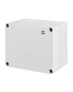 Puszka INDUSTRIAL 2712-00, hermetyczna n/t, 170x135x107mm, IP65, tworzywo ABS, pokrywa szara