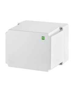 Puszka INDUSTRIAL 2714-00, hermetyczna n/t, 170x135x176mm, IP65, tworzywo ABS, pokrywa szara