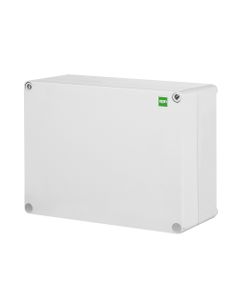 Puszka INDUSTRIAL 2717-00, hermetyczna n/t, 220x170x107mm, IP65, tworzywo ABS, pokrywa szara