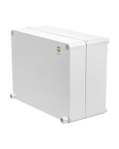 Puszka INDUSTRIAL 2717-03, hermetyczna n/t, 220x170x107mm, IP65, tworzywo ABS, pokrywa szara