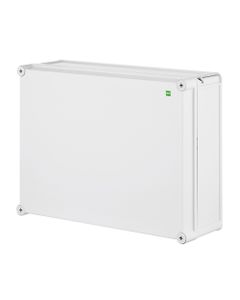 Puszka INDUSTRIAL 2727-00, hermetyczna n/t, 440x330x145mm, IP65, tworzywo ABS, pokrywa szara