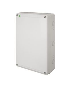 Puszka INDUSTRIAL 2751-00, hermetyczna n/t, 506x330x130mm, IP65, tworzywo ABS, pokrywa szara