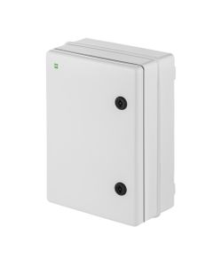 Obudowa INDUSTRIAL SR1 2753-00, 352x252x142mm, z ABS, IP65, z płytą, drzwi pełne, zamknięcie 2-pkt