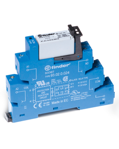 Przekaźnik interfejsowy 38.01.0.240.0060, 1P 16A, ster. 220-240V AC/DC, styki AgNi, zaciski śrubowe