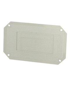 Płyta montażowa NEO MPI 3222, multiperforowana, 275x165mm, tworzywo, do obudowy NEO 320x220x150