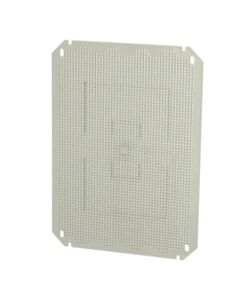 Płyta montażowa NEO MPI 4232, multiperforowana, 375x265mm, tworzywo, do obudowy NEO 420x320x150