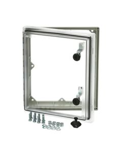 Okienko inspekcyjne PW 504409T, 503x451x88mm, poliwęglan, IP66, IK09