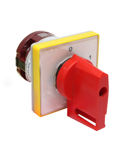 Łącznik krzywkowy 4G10-92-U S6, 10A, 4-bieg, 2-położ. (0-1), tablicowy, , blokada kłódką