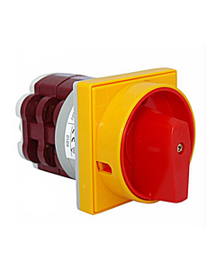 Łącznik krzywkowy 4G80-10-OU S6 S8, 80A, 3-fazowy, 2-położ. (0-1), montaż na płycie, ze sprzęgiem drzwiowym, blokada kłó...