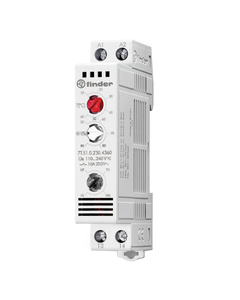 Higro-termostat modułowy 7T.51.0.230.4360, +10 do +60°C,  1NO, 110-240V AC/DC, kontrola wilgotności i temperatury