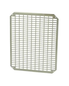 Płyta montażowa MPP ARCA 6040, perforowana, 550x350mm, stal ocynkowana, do obudowy ARCA 600x400x210