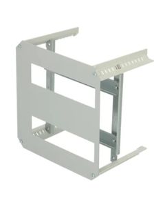Rama z szynami i maskownicą DRS ARCA 303021, 2 rzędy x 11 mod., do szafek ARCA 300x300x210