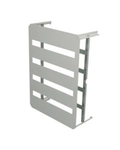 Rama z szynami i maskownicą DRS ARCA 806030, 4 rzędy x 26 mod., do szafek ARCA 800x600x300