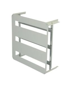 Rama z szynami i maskownicą DRS ARCA 505021, 3 rzędy x 22 mod., do szafek ARCA 500x500x210