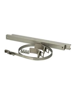Zestaw do montażu na słupie PMK ARCA 40, stal nierdzewna, do szafek ARCA 500x400x210, 600x400x210, 300x400x150/210