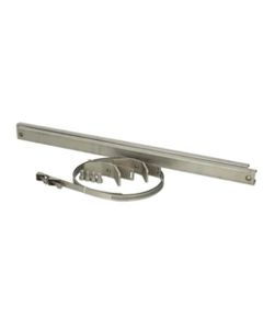 Zestaw do montażu na słupie PMK ARCA 60, stal nierdzewna, do szafek ARCA 800x600x300, 400x600x210