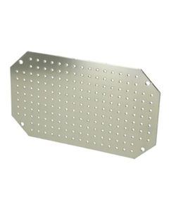Płyta montażowa MPMP ARCA 3020, multiperforowana, 250x150mm, stal ocynkowana, do obudowy ARCA 300x200x150