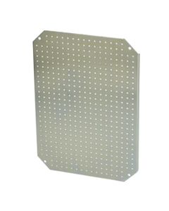 Płyta montażowa MPMP ARCA 4030, multiperforowana, 350x250mm, stal ocynkowana, do obudowy ARCA 400x300x150/210