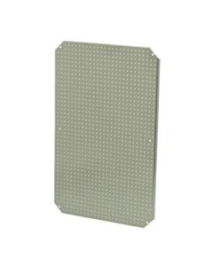 Płyta montażowa MPMP ARCA 6040, multiperforowana, 550x350mm, stal ocynkowana, do obudowy ARCA 600x400x210