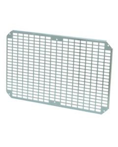 Płyta montażowa MPP ARCA 4060, perforowana, 350x550mm, stal ocynkowana, do obudowy ARCA 400x600x210