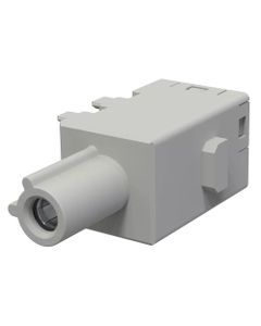 Han-Modular, moduł Han Domino Multiplier, żeński, 1-pin + 4 połączenia spec., 16A 400V, zaciski Push-in, 0.5-2.5 mm2, ma...
