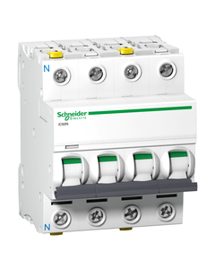 Wyłącznik nadprądowy iC60N-C32A-3P+N, 3P+N char. C 32A, 6kA AC