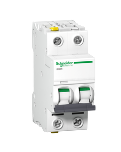 Wyłącznik nadprądowy iC60N-D10A-2P, 2P char. D 10A, 6kA AC