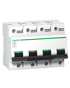 Wyłącznik nadprądowy C120H-C100A-4P, 4P char. C 100A, 15kA AC