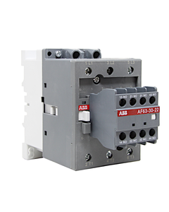 Stycznik AF63-30-22, 3bieg-3NO, 65A w AC3, 30kW, cewka 20-60V DC, styki pom. 2NO+2NC