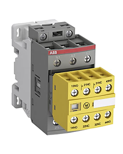 Stycznik bezpieczeństwa AFS26-30-22-13, 3P, 26A w AC3, 11kW, cewka 100-250V AC/DC, styki pom. 2NO+2NC