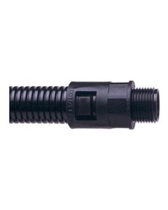 Złącze proste Adaptalok AL10/M12/A/BL, 10mm, M12, Typ A, do rury osłonowej Adaptaflex PA/PI/CP/PR/PF