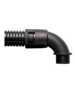 Złącze kątowe 90° Adaptalok AL34/M32/C90/BL, 34mm, M32, Typ C90, do rury osłonowej Adaptaflex PA/PI/CP/PR/PF