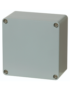 Obudowa aluminiowa ALN 161609, 162x162x91, bez płyty, IP67, pokrywa skręcana