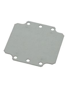 Płyta montażowa AM 1212, 107x110mm, stal ocynkowana, do obudowy ALU ALN