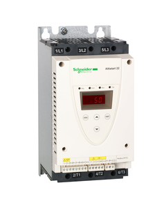 Softstart ATS22D17Q, 7.5kW/400V 14.8A, 230-440V AC, ster. 230V AC