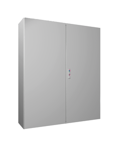 Obudowa Kompakt AX 1213.000, 1200x1000x300 (WxSxG), stalowa, IP66, 2-drzwiowa, z płytą montażową