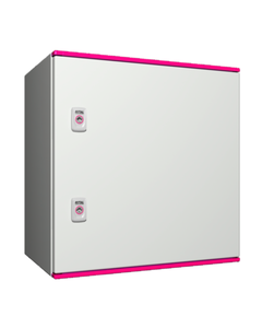 Obudowa Kompakt AX 1453.000, 500x500x300 (WxSxG), z poliestru, IP66, drzwi pełne, z płytą montażową