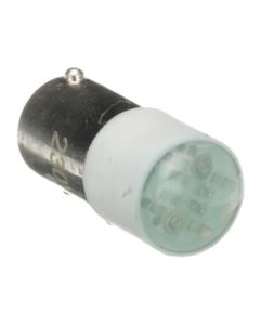 Dioda LED BA9S230LEDV, 230V AC, BA9s, zielona