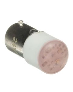 Dioda LED BA9S24LEDR, 24V AC/DC, BA9s, czerwona