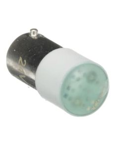 Dioda LED BA9S24LEDV, 24V AC/DC, BA9s, zielona