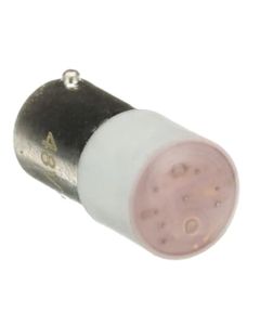 Dioda LED BA9S48LEDR, 48V AC/DC, BA9s, czerwona