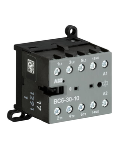 Stycznik BC6-30-10-1.4, 3bieg-3NO, 9A w AC3, 4kW, cewka 24V DC, styki pom. 1NO