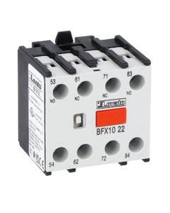 Styk pomocniczy BFX1022, 2NO+2NC, montaż czołowy, do styczników BF00, BF09...BF150