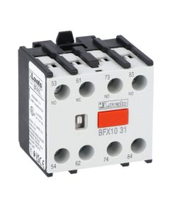 Styk pomocniczy BFX1031, 3NO+1NC, montaż czołowy, do styczników BF00, BF09...BF150