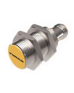 Czujnik indukcyjny BI5-M18-AP6X-H1141, M18 Sn-5mm, 10-30V DC, PNP NO, czoło wbudowane, 3-przew. konektor M12, mosiądz ch...