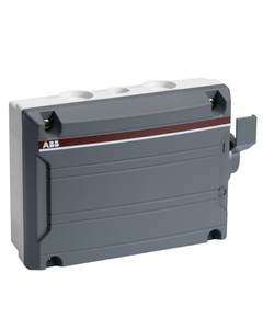 Rozłącznik bezpieczeństwa BWS616TPN, 6P 16A, 7.5kW, ob. plastikowa IP65, napęd boczny, szara pokrywa, szare pokrętło, st...